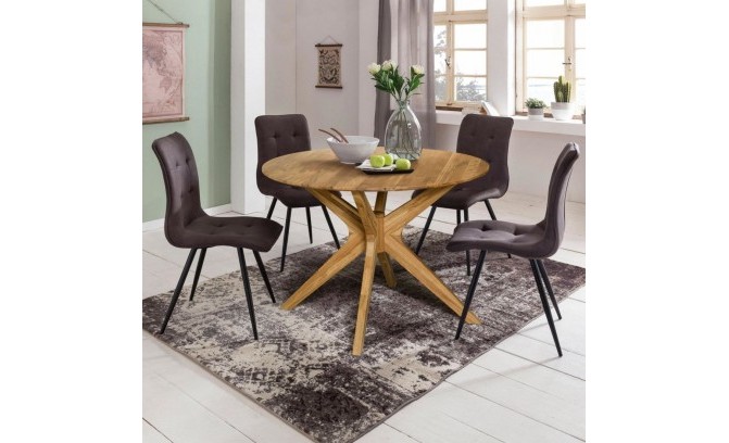 Стол обеденный RAUND 4 массив дуба